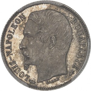 IIe République (1848-1852). 50 centimes Louis-Napoléon Bonaparte 1852, A, Paris.