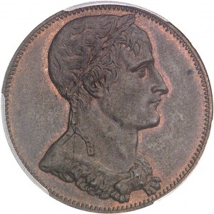 IIe République (1848-1852). Essai au module de 10 centimes Napoléon Bonaparte 1851, Paris.