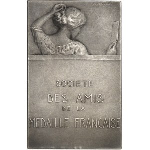 IIIe République (1870-1940). Médaille, la toilette par Ovide Yencesse, SAMF n° 10 1902, Paris.