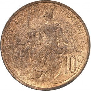 IIIe République (1870-1940). Épreuve définitive de 10 centimes Daniel-Dupuis, non datée ND (1897), Paris.