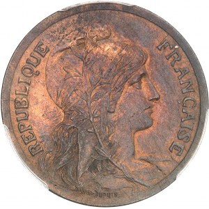 IIIe République (1870-1940). Essai de 10 centimes Daniel-Dupuis, non daté avec ESSAI en creux ND (1897), Paris.