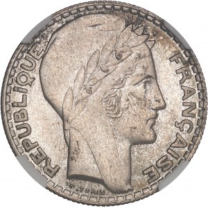 IIIe République (1870-1940). Essai de 10 francs Turin, type adopté 1929, Paris.