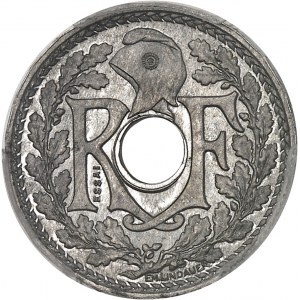 IIIe République (1870-1940). Essai de 10 centimes Lindauer, date avec points, en aluminium 1940, Paris.