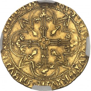 Bretagne, François II (1458-1488). Écu d’or au chevalier ou florin au cavalier ND, R, Rennes.