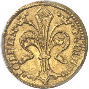 Louis Ier d’Anjou (1342-1382). Florin ou ducat ND, Buda.