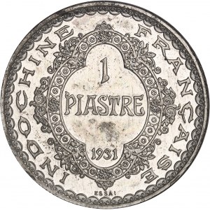 IIIe République (1870-1940). Essai-piéfort de la piastre 1931, A, Paris.