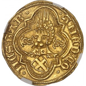 Savoie (comté de), Amédée VII (1383-1391). Florin d’or, de poids léger ND (1384-1385), Suse.