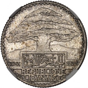 Liban (République du). Essai de 25 piastres 1929, Paris.