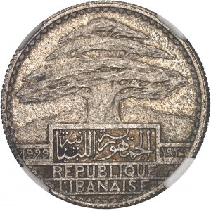 Liban (République du). Essai de 50 piastres 1929, Paris.