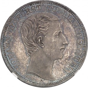 Jean II, prince (1858-1929). Thaler 1862, A, Vienne.