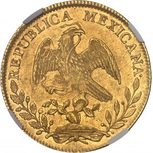 République du Mexique (1821-1917). 8 escudos 1825 JM, M°, Mexico.