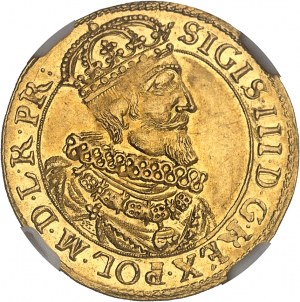 Sigismond III Vasa (1587-1632). Ducat 1632/1 SB, Gdansk (Dantzig).