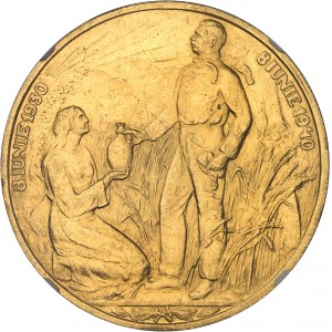 Carol II (1930-1940). 12 ducats Or, 10e anniversaire de règne 1940, Bucarest.