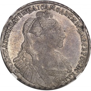 Anne (1730-1740). Rouble 1736/5, Kadashevsky.