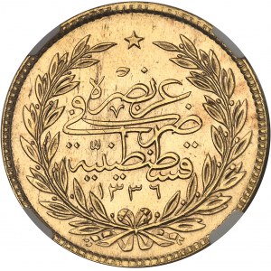 Mehmed VI (1918-1922). 500 kurush AH 1336/2 (1919), Constantinople.