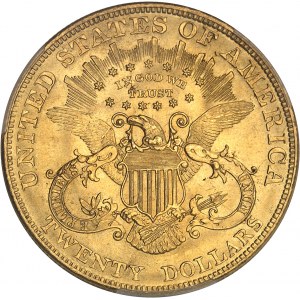 République fédérale des États-Unis d’Amérique (1776-à nos jours). 20 dollars Liberty 1904, Philadelphie.