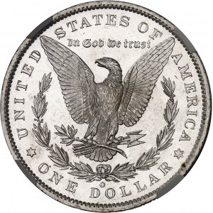 République fédérale des États-Unis d’Amérique (1776-à nos jours). Dollar Morgan, d’aspect Flan bruni intense ( DEEP PROOFLIKE) 1885, O, La Nouvelle-Orléans.