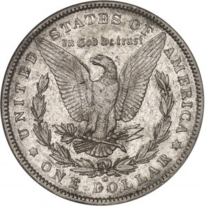 République fédérale des États-Unis d’Amérique (1776-à nos jours). Dollar Morgan 1895, O, La Nouvelle-Orléans.
