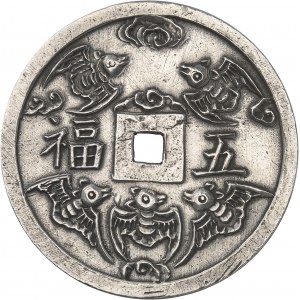 Annam, Thieu Tri (1841-1847). 5 tiên ou monnaie Ngu Phuc aux cinq bonheurs ND (1841-1847), Hué.