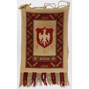 KILIM Z ORŁEM – GODŁEM POLSKI, Polska, ok. 1930