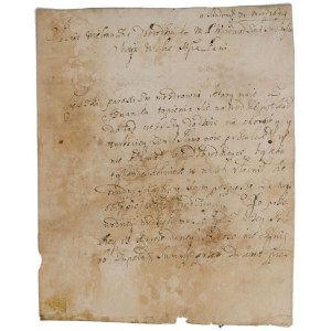 LIST STANISŁAWA BŁESZYŃSKIEGO DO ZOFII PIASECZYŃSKIEJ, 31.03.1694