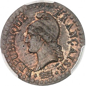 Directoire (1795-1799). Un centime Dupré An 6 (1797), A, Paris.