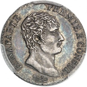 Consulat (1799-1804). Demi-franc Bonaparte An 12 (1803-1804), A, Paris.