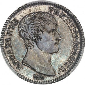 Consulat (1799-1804). 1 franc Bonaparte, Frappe de présentation (SP) An XI (1802-1803), A, Paris.