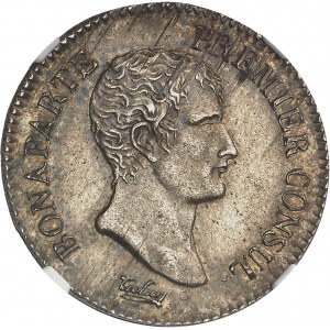 Consulat (1799-1804). 2 francs Bonaparte An 12 (1803), M, Toulouse.