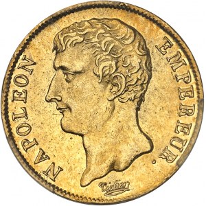 Premier Empire / Napoléon Ier (1804-1814). 20 francs Empereur, type intermédiaire An 12 (1803-1804), A, Paris.