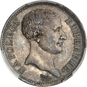 Premier Empire / Napoléon Ier (1804-1814). 1 franc, type africain 1807, A, Paris.