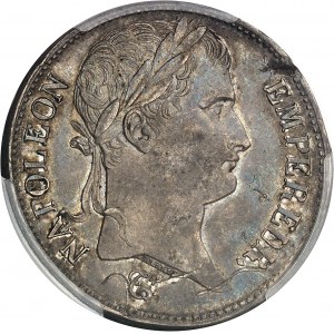 Premier Empire / Napoléon Ier (1804-1814). 5 francs République, double frappe 1808, A, Paris.