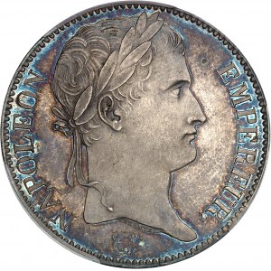Cent-Jours / Napoléon Ier (mars-juillet 1815). 5 francs Empire, Flan bruni (PROOF) 1815, A, Paris.