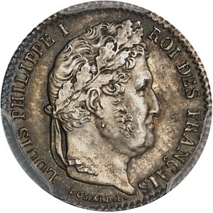 Louis-Philippe Ier (1830-1848). 1/4 franc 1841, B, Rouen.