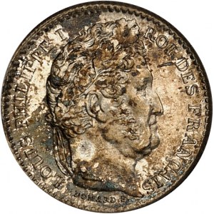 Louis-Philippe Ier (1830-1848). 25 centimes 1847, A, Paris.