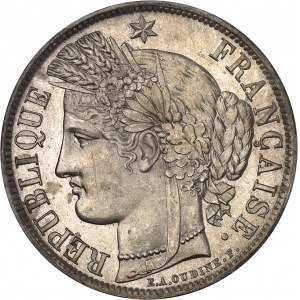 IIe République (1848-1852). 5 francs Cérès 1851, A, Paris.