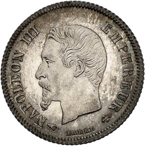 Second Empire / Napoléon III (1852-1870). 20 centimes tête nue 1860, A, Paris.
