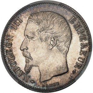 Second Empire / Napoléon III (1852-1870). 1 franc tête nue 1859, A, Paris.