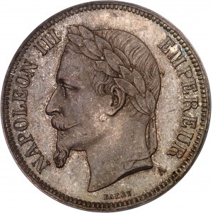 Second Empire / Napoléon III (1852-1870). 5 francs tête laurée 1870, A, Paris.