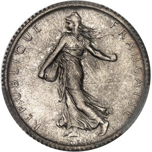 IIIe République (1870-1940). 1 franc Semeuse 1915, Paris.