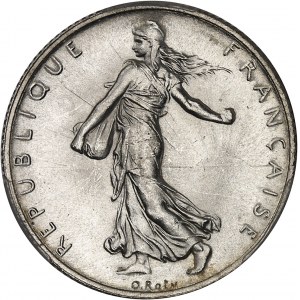 IIIe République (1870-1940). 2 francs Semeuse 1915, Paris.