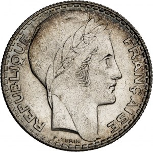 IIIe République (1870-1940). 10 francs Turin 1938, Paris.