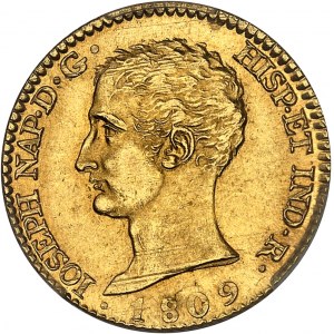 Joseph Napoléon (1808-1813). 80 réales, 1er type 1809 AI, M, Madrid.