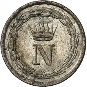 Milan, royaume d’Italie, Napoléon Ier (1805-1814). 10 centimes (parpagliola) 1812, M, Milan.