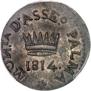 Palma-Nova (siège de Palmanova, par les Autrichiens). 50 centesimi 1814, Palmanova.