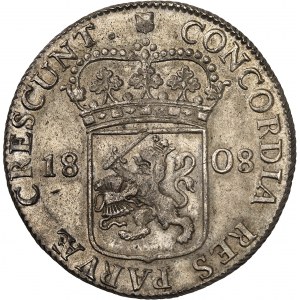 Louis Napoléon Ier (1806-1810). Ducat d’argent ou rijksdaalder 1808, Utrecht.