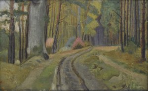 Stanisław DYZMAŃSKI (1878-1939), Droga w lesie