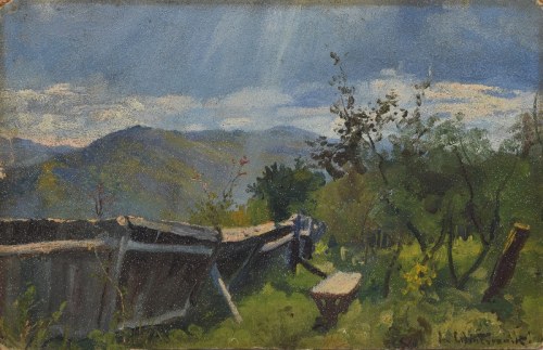 Leonard WINTEROWSKI (1872-1927), Słoneczny dzień - W podgórskim plenerze