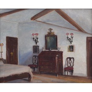 Bronisława RYCHTER-JANOWSKA (1868-1953), Wnętrze domu w San Ambrogio, 1936