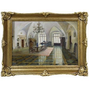 Błażej IWANOWSKI (1889-1966), Sächsisches Zimmer im Schloss Wawel